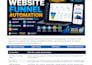 build gohighlevel website sales funnel and automation
